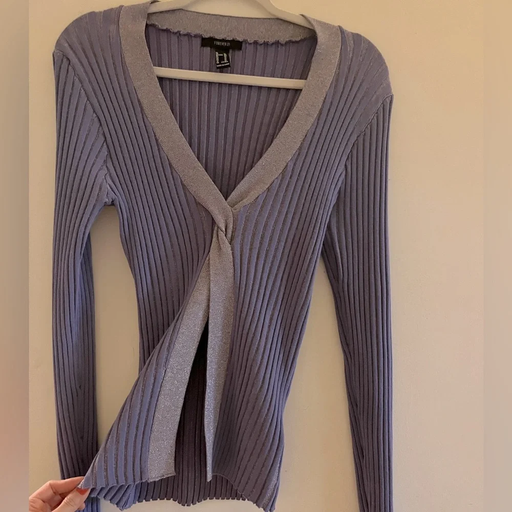 Forever 21 sweater open front - Picture 4 of 6